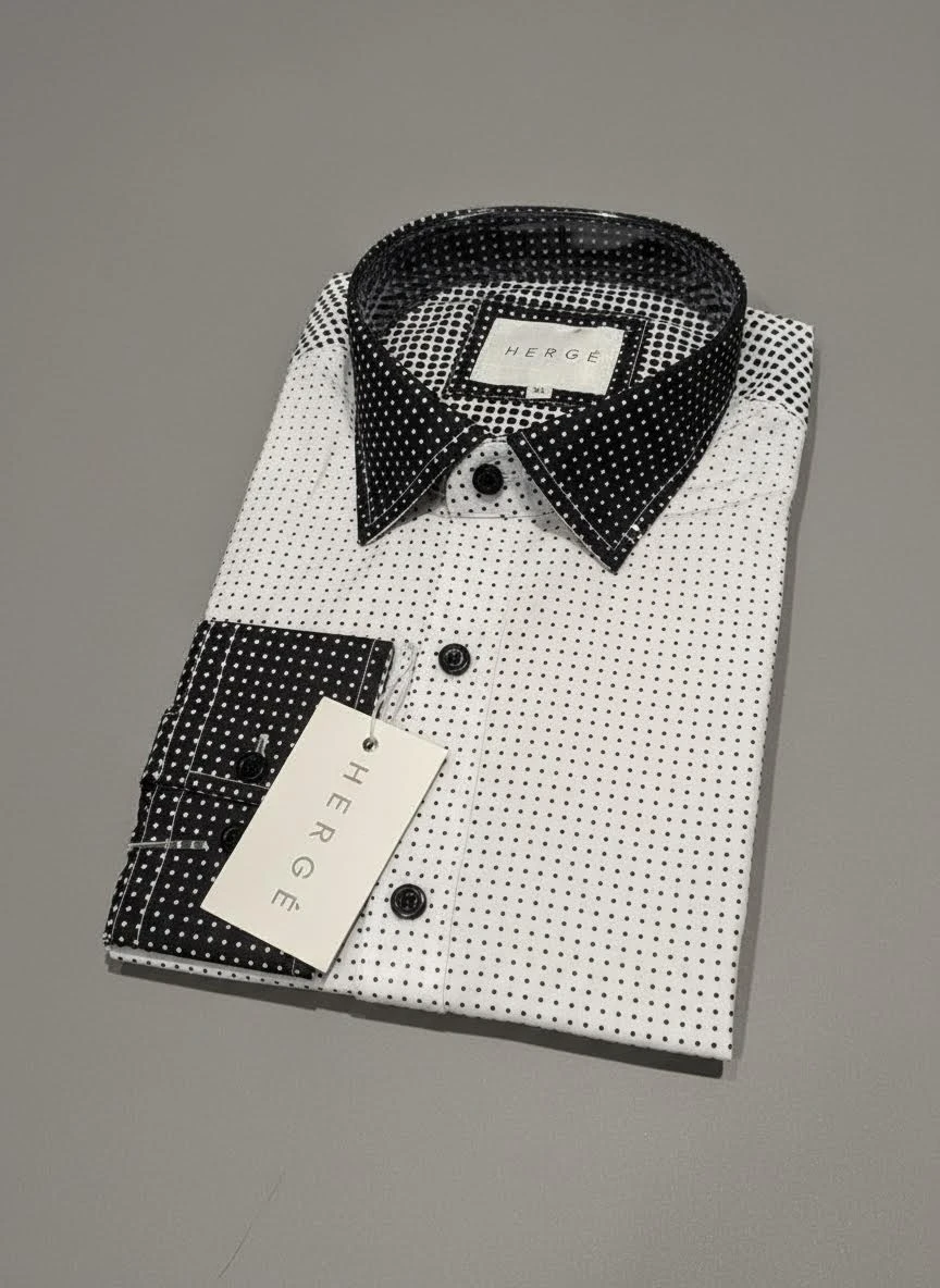 White and black French style